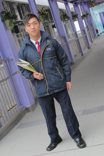 冬季男生校服