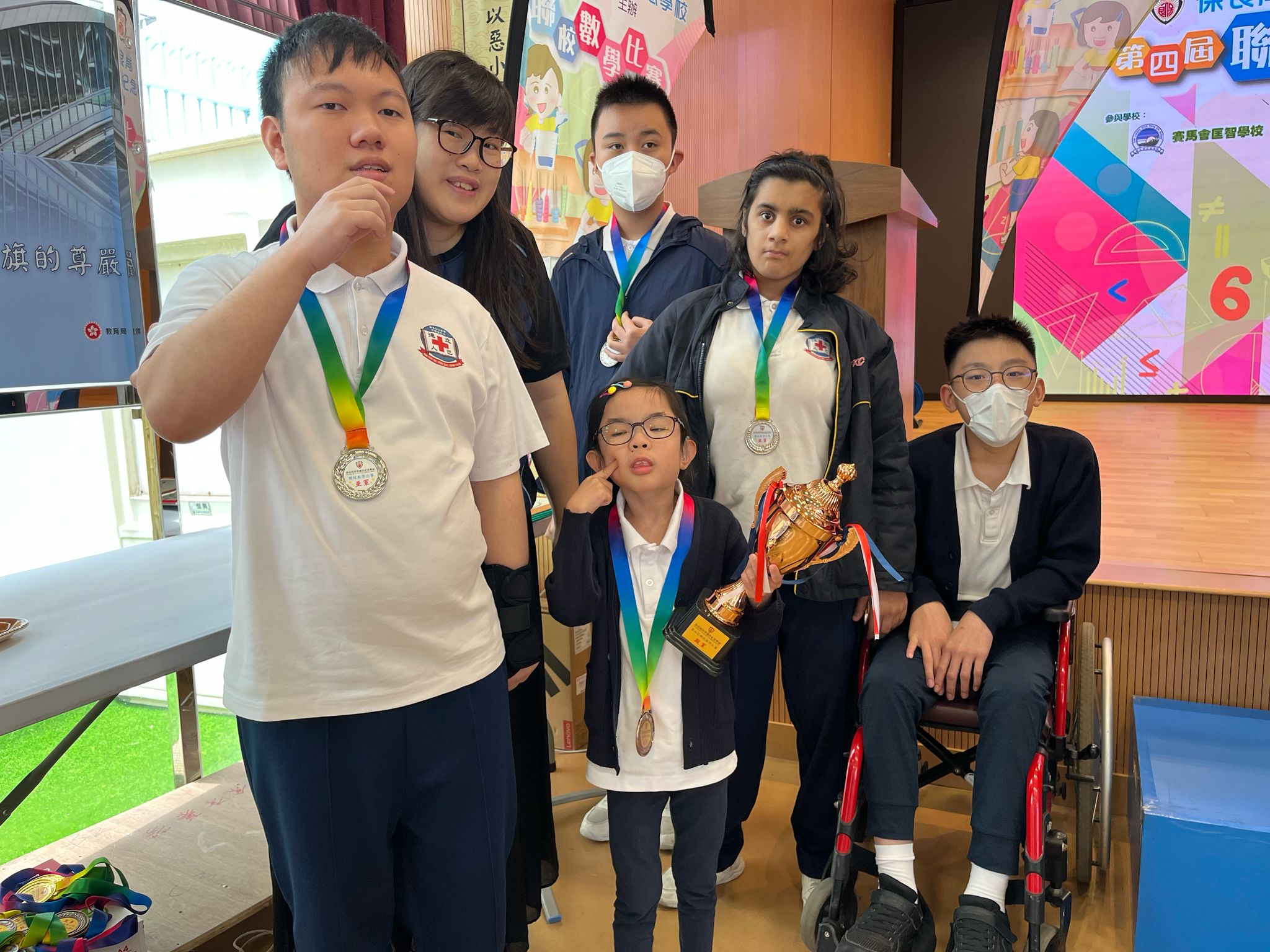 2025年4月30日本校中、小學共五名同學參與由保良局余李慕芬紀念學校主辦的第四屆聯校數學比賽,並獲中級組亞軍及初級組殿軍。